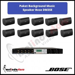 Paket Background Music Indoor Outdoor Speaker Bose DM3SE | 10 Speaker